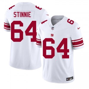 Aaron Stinnie NY Giants #64 Men Player Football Stitch Jersey - White Edition 69277434