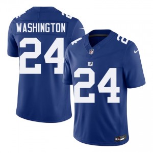 New York Giants Ar'Darius Washington #24 Men Professional Football Embroidery Jersey - Royal Edition 43554198