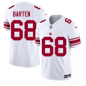 Ben Barten Giants #68 Men Classic Football Stitch Jersey - White Edition 27311358