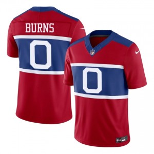 New York Giants Brian Burns #0 Men Essential Football Embroidery Jersey - Red Edition 63930006