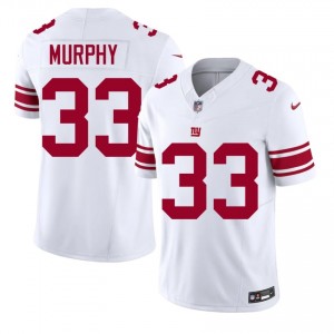 Caleb Murphy Big Blue #33 Men Classic Football Embroidery Jersey - White Edition 17335343