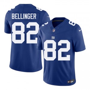 New York Giants Daniel Bellinger #82 Men Premium Football Stitched Jersey - Royal Edition 37524279