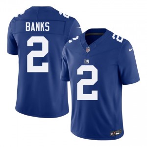 New York Giants Deonte Banks #2 Men Limited Football Embroidery Jersey - Royal Edition 97929899