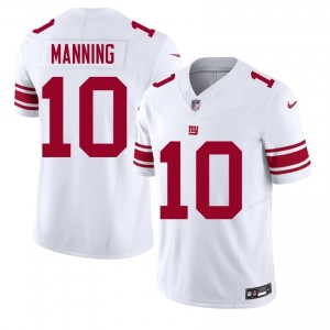 Eli Manning Big Blue #10 Men Exclusive Football Embroidery Jersey - White Edition 83511581