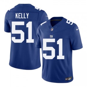 New York Giants Jack Kelly #51 Men Elite Thread Football Embroidery Jersey - Royal Edition 24170077