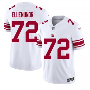 Jermaine Eluemunor NYG #72 Men Essential Football Sewn Jersey - White Edition 38808315