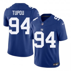 NY Giants Josh Tupou #94 Men Original Football Stitch Jersey - Royal Edition 39044399