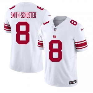 JuJu Smith-Schuster New York Giants #8 Men Gameday Football Stitched Jersey - White Edition 12867944