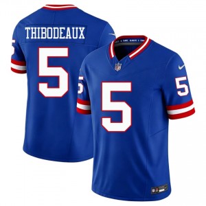 Kayvon Thibodeaux Big Blue #5 Men Essential Football Embroidery Throwback Jersey - Royal Edition 18705865