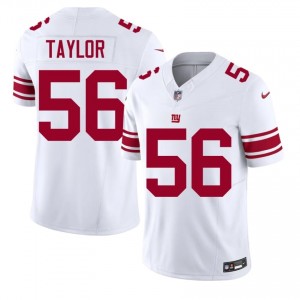 Lawrence Taylor New York Giants #56 Men Licensed Football Stitched Jersey - White Edition 54833687