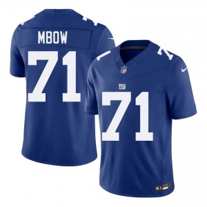New York Giants Marcus Mbow #71 Men Original Football Embroidery Jersey - Royal Edition 23489699