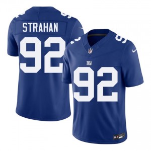 NY Giants Michael Strahan #92 Men Licensed Football Stitched Jersey - Royal Edition 59847271