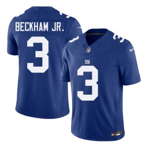 New York Giants Odell Beckham Jr. #3 Men Classic Football Stitched Jersey - Royal Edition 20233265