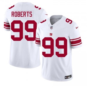 Sam Roberts NYG #99 Men Premium Football Sewn Jersey - White Edition 63473493