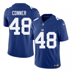 NY Giants Tanner Conner #48 Men Original Football Stitched Jersey - Royal Edition 39575973