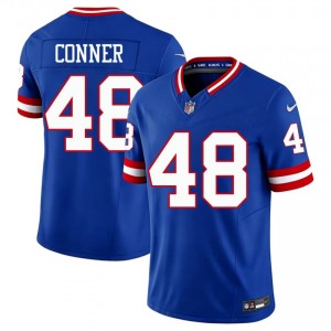 Tanner Conner Giants #48 Men Exclusive Football Stitch Throwback Jersey - Royal Edition 18054495
