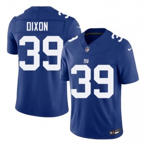 NYG Thaddeus Dixon #39 Men NFL Football Sewn Jersey - Royal Edition 60619274