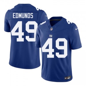 Big Blue Tremaine Edmunds #49 Men Premium Football Embroidery Jersey - Royal Edition 64181707