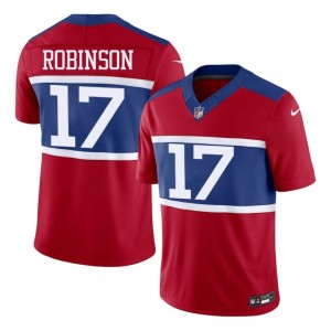 NY Giants Wan'Dale Robinson #17 Men Gameday Football Stitched Jersey - Red Edition 11613067