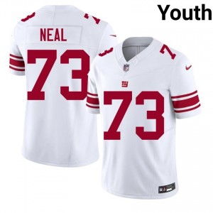 #73 Evan Neal Giants Youth NFL Football Stitch Jersey - White Edition 61875401