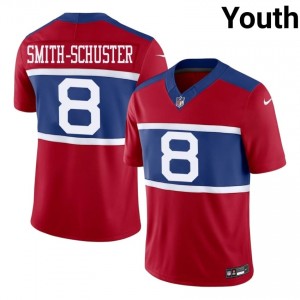 JuJu Smith-Schuster New York Giants #8 Youth Pro Cut Football Embroidery Jersey - Red Edition 14643059