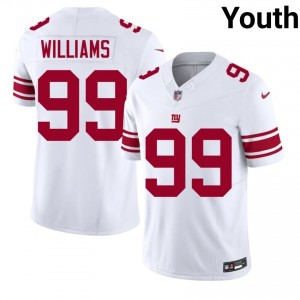 #99 Leonard Williams Giants Youth Limited Football Stitch Jersey - White Edition 61364859