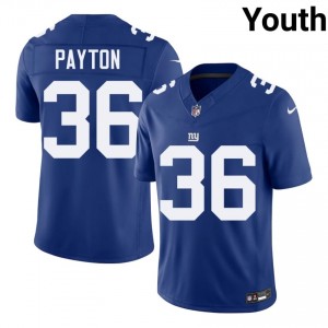 Rico Payton NY Giants #36 Youth Classic Football Stitched Jersey - Royal Edition 55809537