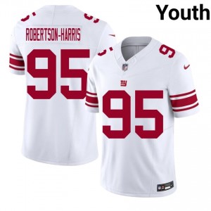 #95 Roy Robertson-Harris New York Giants Youth Pro Cut Football Embroidery Jersey - White Edition 85381441