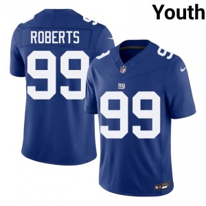 Sam Roberts NY Giants #99 Youth Iconic Football Stitched Jersey - Royal Edition 37537165