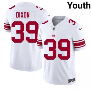 #39 Thaddeus Dixon Big Blue Youth Original Football Embroidery Jersey - White Edition 64814909